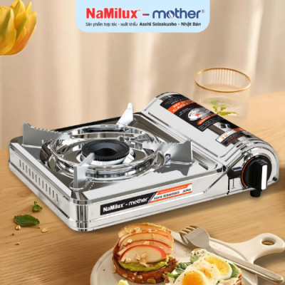 Bếp Gas Mini Cao Cấp Ngắt Gas An Toàn 2S │Giải Pháp Chống Nổ Lon Gas│Công Suất 2.6 Kw (2.200 kcal/giờ)│Hàng Chính Hãng
