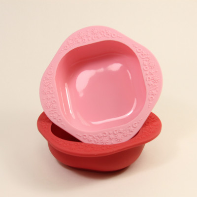 Bát ăn dặm silicon set 2 cái cho bé Marcus & Marcus