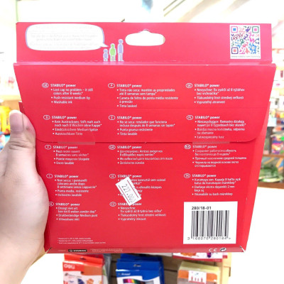 Bút Lông Đầu To Stabilo 18 Cây - PW280-18