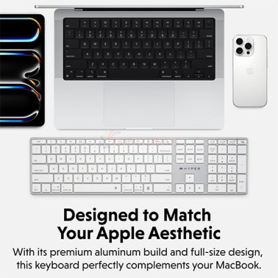 Bàn phím không dây Hyper HyperSpace Slim Design HS2310US - Hàng chính hãng