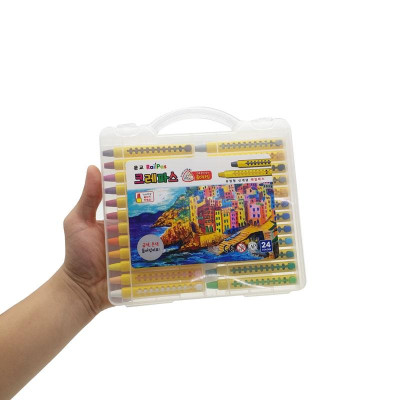 Hộp 24 Bút Sáp Dầu Railpas Oil Pastel - Mungyo MRCO-24