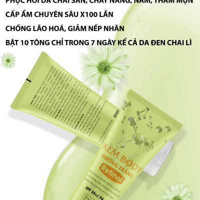 Chăm Sóc Da - C SKIN.02 - COMBO7 - BODY LOTION RETINOL - Dưỡng Trắng Cấp Ẩm Chuyên Sâu