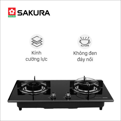   Bếp gas âm SAKURA SG-2568GB - Hàng chính hãng