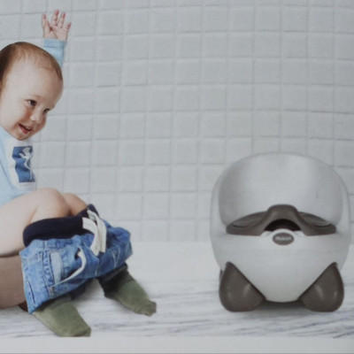 Bô Gấu Hokori Có Ngăn Cho Bé Đi Vệ Sinh Bô Gấu Có Tựa Cho Bé Đi Vệ Sinh Chống gù Lưng