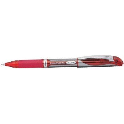 Bút Bi Nước Bấm Pentel 1mm BL60-B - Màu Đỏ
