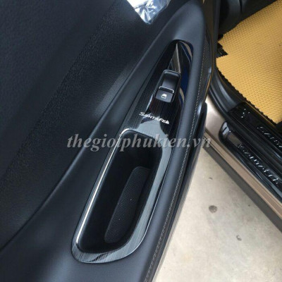 Ốp nội thất Titan cao cấp theo xe Hyundai Santafe 2019