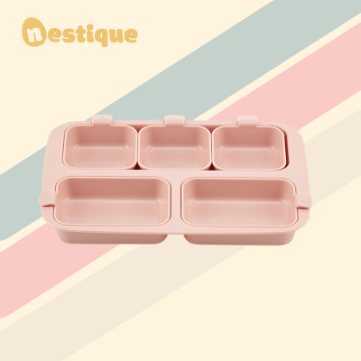 Khay Ăn Trẻ Em Nestique N-11 Cao Cấp 5 Ngăn