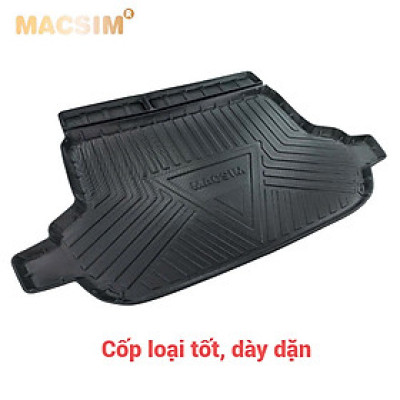 Thảm lót cốp Macsim TPV Subaru Forester qd 2013 -2018 nhãn hiệu Macsim chất liệu TPV cao cấp màu đen