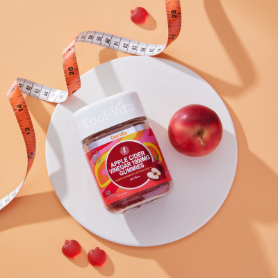 Combo Kẹo Dẻo Giấm Táo & Kẹo Dẻo Melatonin Coolvita Hỗ Trợ Tiêu Hóa - Tăng Cường Miễn Dịch - Cải Thiện Giấc Ngủ - Giảm Căng Thẳng, Kết Hợp Vitamin B12, Axit Folic & Vitamin B6 - 2 Hộp (60 viên x 3g)/hộp