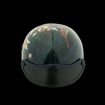 Mũ bảo hiểm sơn mài cao cấp thời trang chính hãng NÓN SƠN ASM-XH528