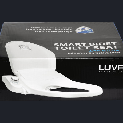 Nắp Bồn Cầu Thông Minh LUVA LB525 Xuất Hàn Quốc, BH 3 năm Đổi Lỗi 100 Ngày, Công Nghệ Hàn Siêu Âm