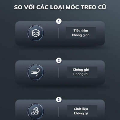 Móc Treo Đồ Lót Khăn Tất 10 Kẹp Inox, Móc Kẹp Phơi Quần Ao Đa Năng Tiết Kiệm Diện Tích, Chất Liệu Không Gỉ
