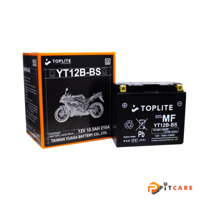 Bình Ắc Quy Toplite YT12B-BS 12V 10.5Ah Cho Xe Ducati bảo Hành 6 Tháng