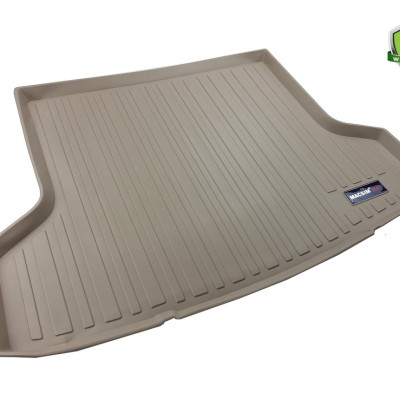 Thảm lót cốp xe ô tô Mitsubishi G4 2016 - nay nhãn hiệu Macsim chất liệu TPV cao cấp màu be (D0204)