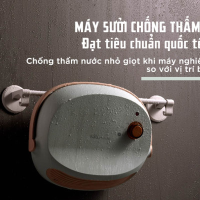 Máy Sưởi Treo Tường Bear DNQ-A19B1 Không Làm Khô Da Công Suất 2000 W - Hàng Chính Hãng