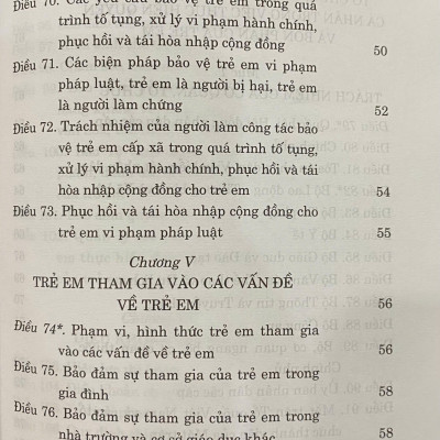 Luật Trẻ Em  ( Hiện hành ) ( Sửa đổi, bổ sung năm 2018)