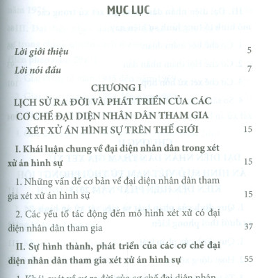 Đại Diện Nhân Dân Tham Gia Xét Xử Án Hình Sự Xưa Và Nay 