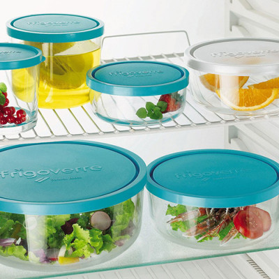 Hộp Thủy Tinh Tròn Frigoverre 12 Bormioli Rocco 388460MA2121990 (300ml)