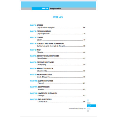 The Langmaster - Sổ Tay Ngữ Pháp Tiếng Anh (Tái Bản 04)