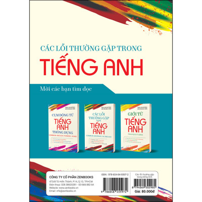 Các Lỗi Thường Gặp Trong Tiếng Anh