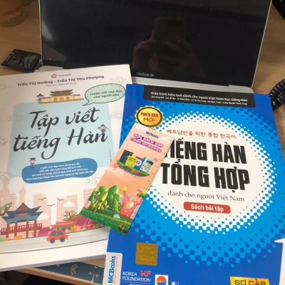 Sách - Tập viết Tiếng Hàn - Luyện viết chữ đẹp như người Hàn bản mới 2023