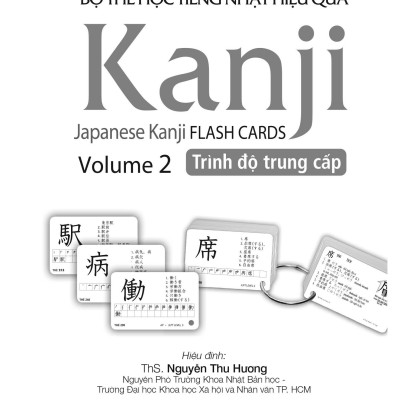 Hộp Flash Cards - Kanji 2 (200 Thẻ +1CD)