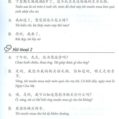 Giao Tiếp Tiếng Trung Dành Cho Bán Hàng