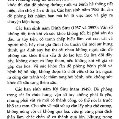 Tìm Hiểu Tính Cách Con Người Qua Năm Sinh Tuổi Sửu