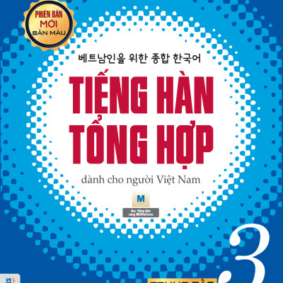 Trọn bộ tiếng hàn tổng trung cấp 3(SGK và SBT) Phiên bản Màu