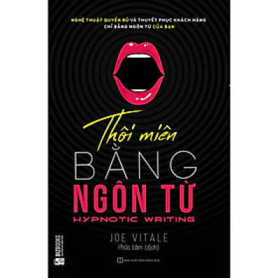 Thôi miên bằng ngôn từ (bản 2018 bìa hình đen) + kèm 1 bookmark hình ngẫu nhiên