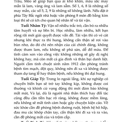 Tìm Hiểu Tính Cách Con Người Qua Năm Sinh Tuổi Tý
