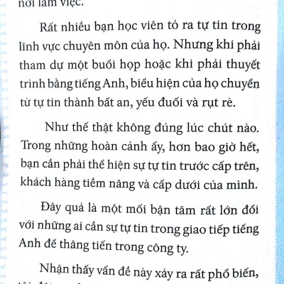 Tự Tin Đối Đáp Tiếng Anh Công Sở