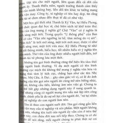 Đặt Tên Cho Con Bạn Và Doanh Nghiệp