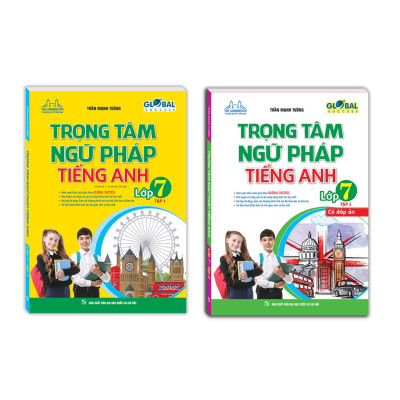 Sách - GLOBAL SUCCESS Trọng tâm ngữ pháp tiếng Anh lớp 7 tập 1