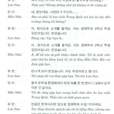 Đàm Thoại Tiếng Hàn Trong Tình Huống Thực Tế