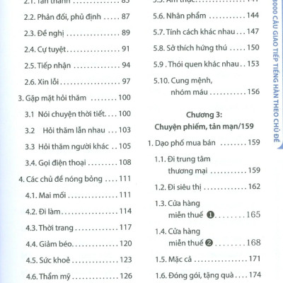 3000 Câu Giao Tiếp Tiếng Hàn Theo Chủ Đề (Sách Bản Quyền)