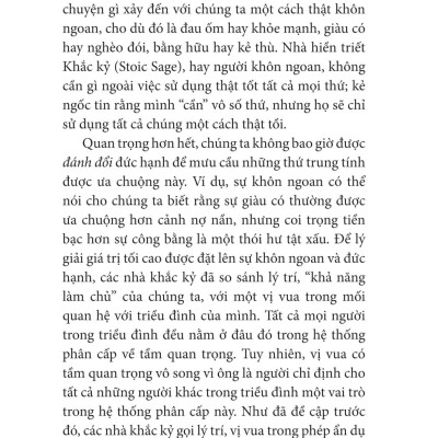 Nghĩ Như Hoàng Đế La Mã - Triết Lý Khắc Kỷ Của Marcus Aurelius