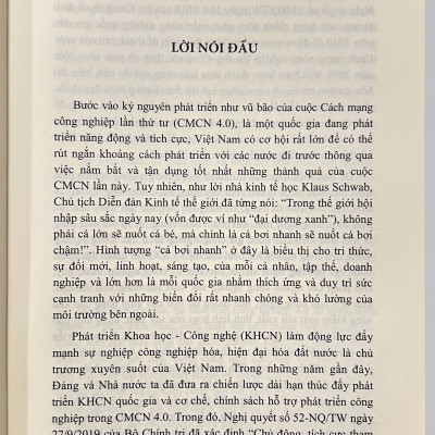 Sách - Hệ Sinh Thái Công Nghiệp 4.0 Nghiên Cứu Trường Hợp ISRAEL Và Gợi Mở Cho Việt Nam