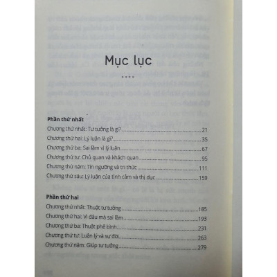 Sách Thuật Tư Tưởng (Tái Bản)