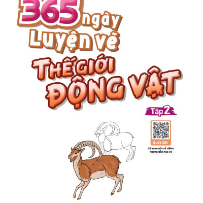 365 Ngày Luyện Vẽ Thế Giới Động Vật - Tập 2
