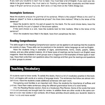 Toeic Bridge Test (Tái Bản)