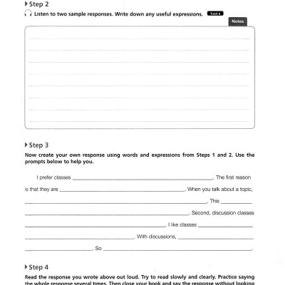 Developing Skills For The Toefl IBT - Speaking