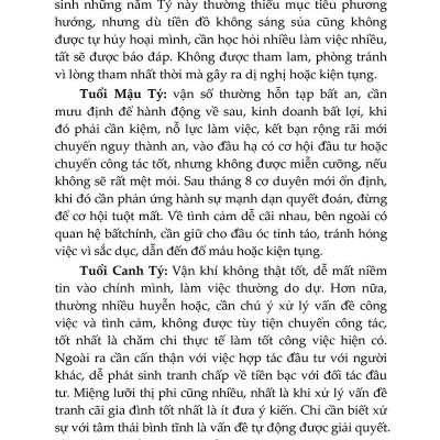 Tìm Hiểu Tính Cách Con Người Qua Năm Sinh Tuổi Tý
