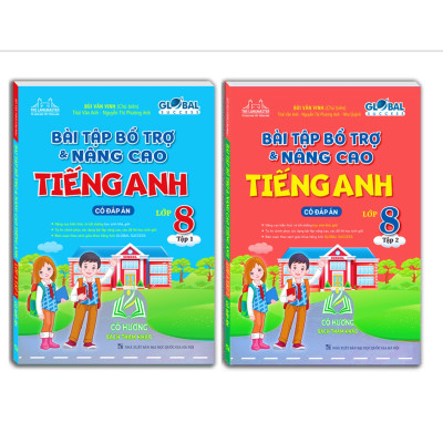 Sách - GLOBAL SUCCESS - Bài tập bổ trợ và nâng cao tiếng anh lớp 8 tập 1 (có đáp án) (MT)
