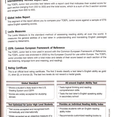 Master TOEFL Junior - Advanced Level B2 (Kèm CD)