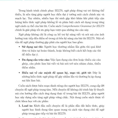 Sách - Comprehensive Grammar For IELTS - Ngữ Pháp Toàn Diện Luyện Thi IELTS
