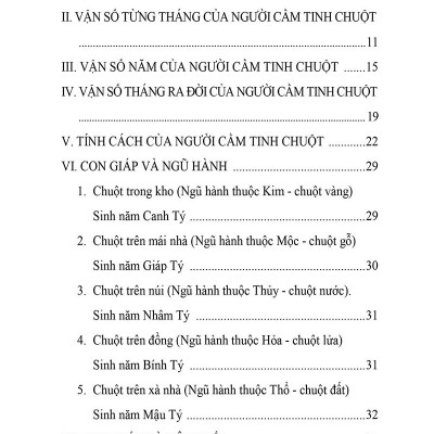 Tìm Hiểu Tính Cách Con Người Qua Năm Sinh Tuổi Tý