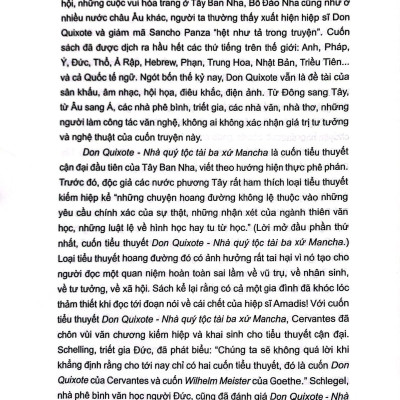 Don Quixote Nhà Quý Tộc Tài Ba Xứ Mancha - Tập 1