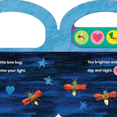 Sách ngoại văn: World Of Eric Carle - Little Love Bugs (Carry Along Handle Sound Book)