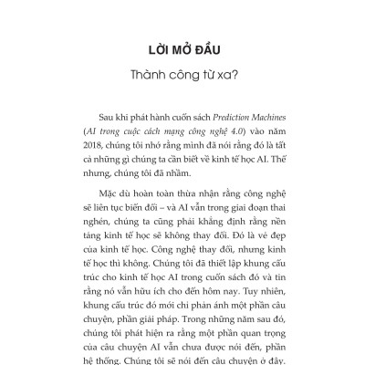 AI 5.0 - Nhanh Hơn, Dễ Hơn, Rẻ Hơn, Chính Xác Hơn